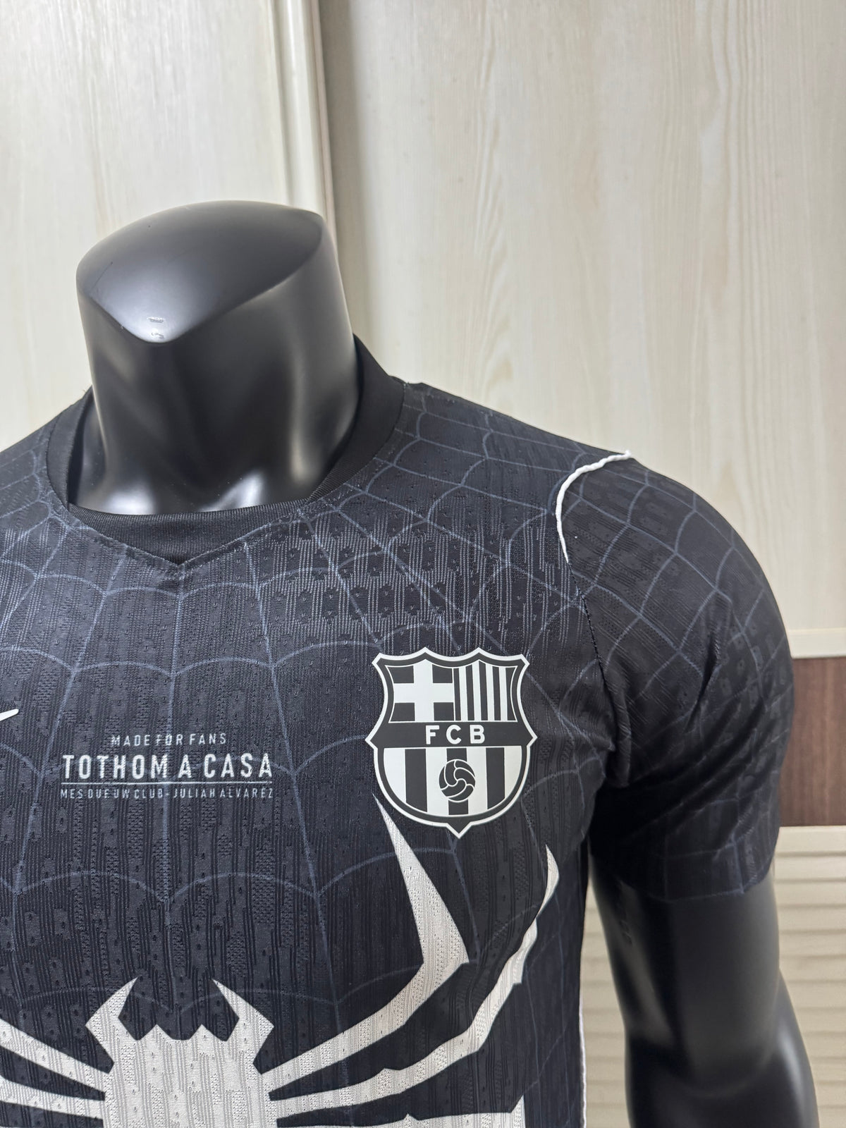 Barcelona X Spider Man Away Jersey Player Version