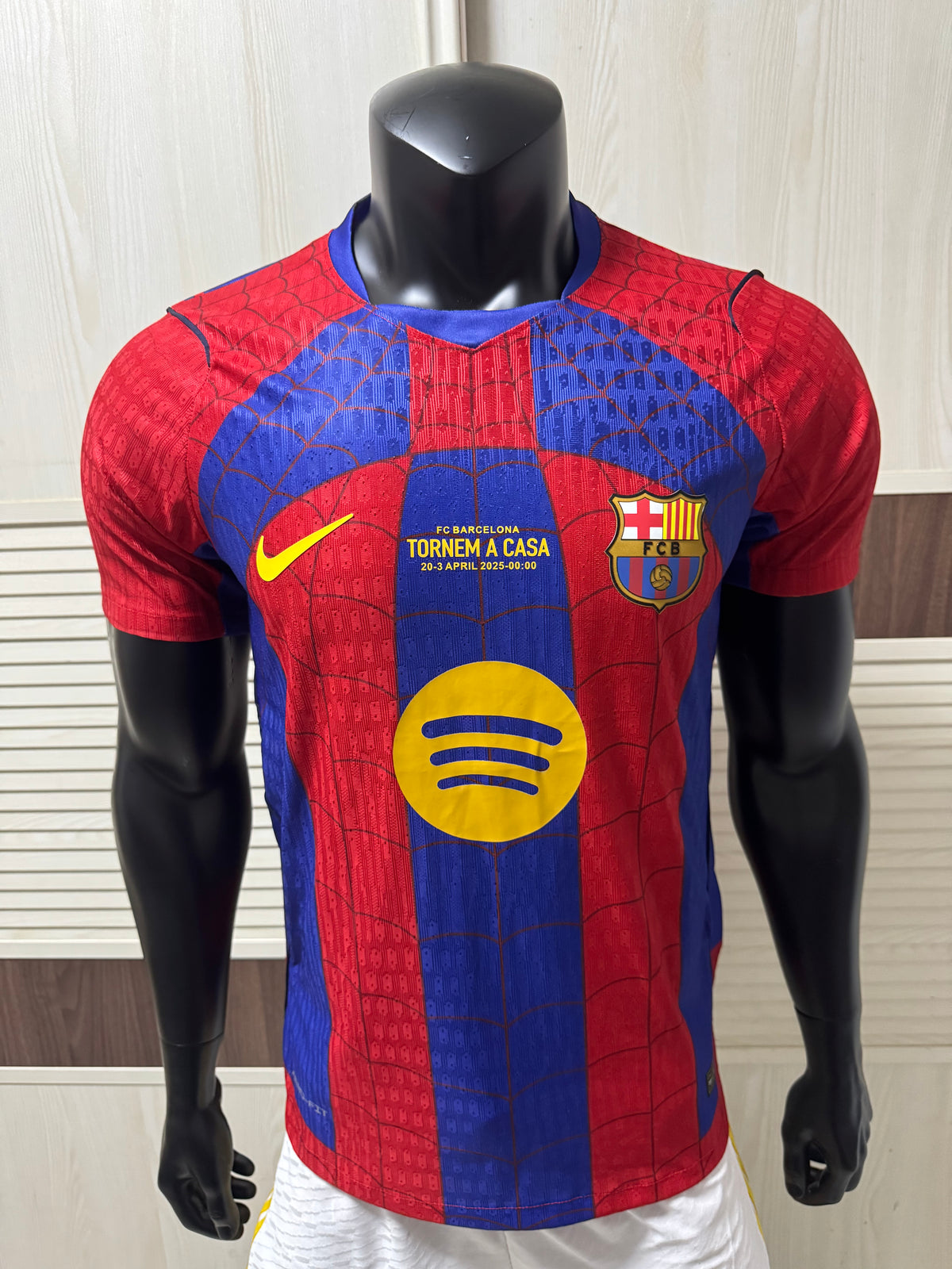 Barcelona X Spider Man Home Jersey Player Version