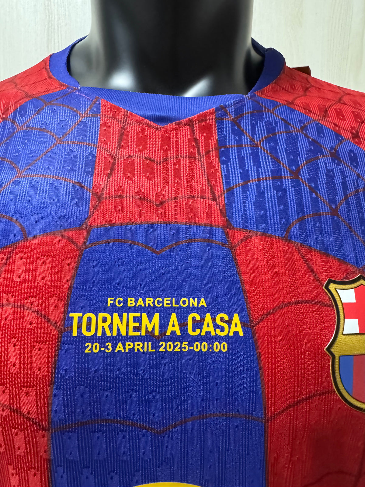 Barcelona X Spider Man Home Jersey Player Version