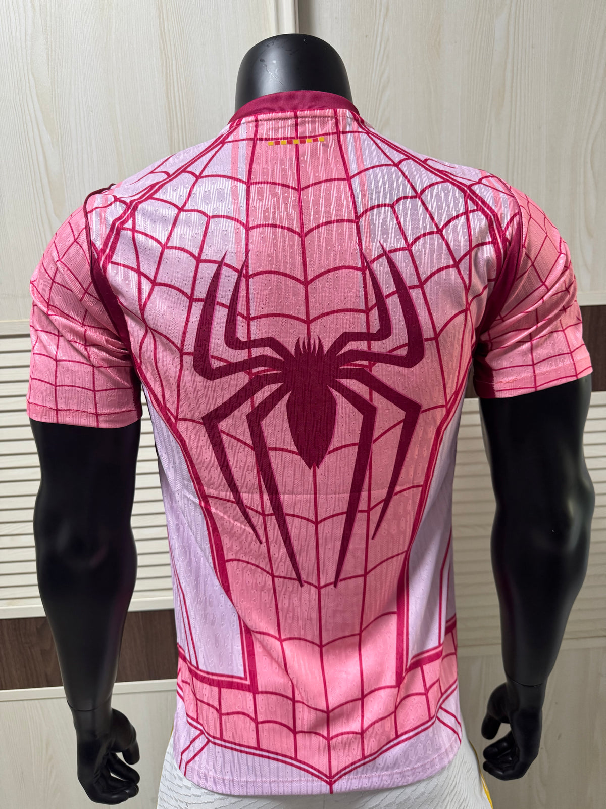 Barcelona X Spider Man Pink Jersey Player Version