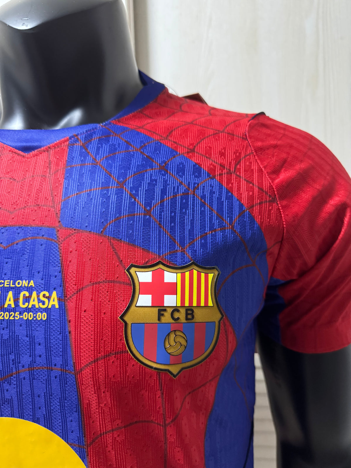 Barcelona X Spider Man Home Jersey Player Version