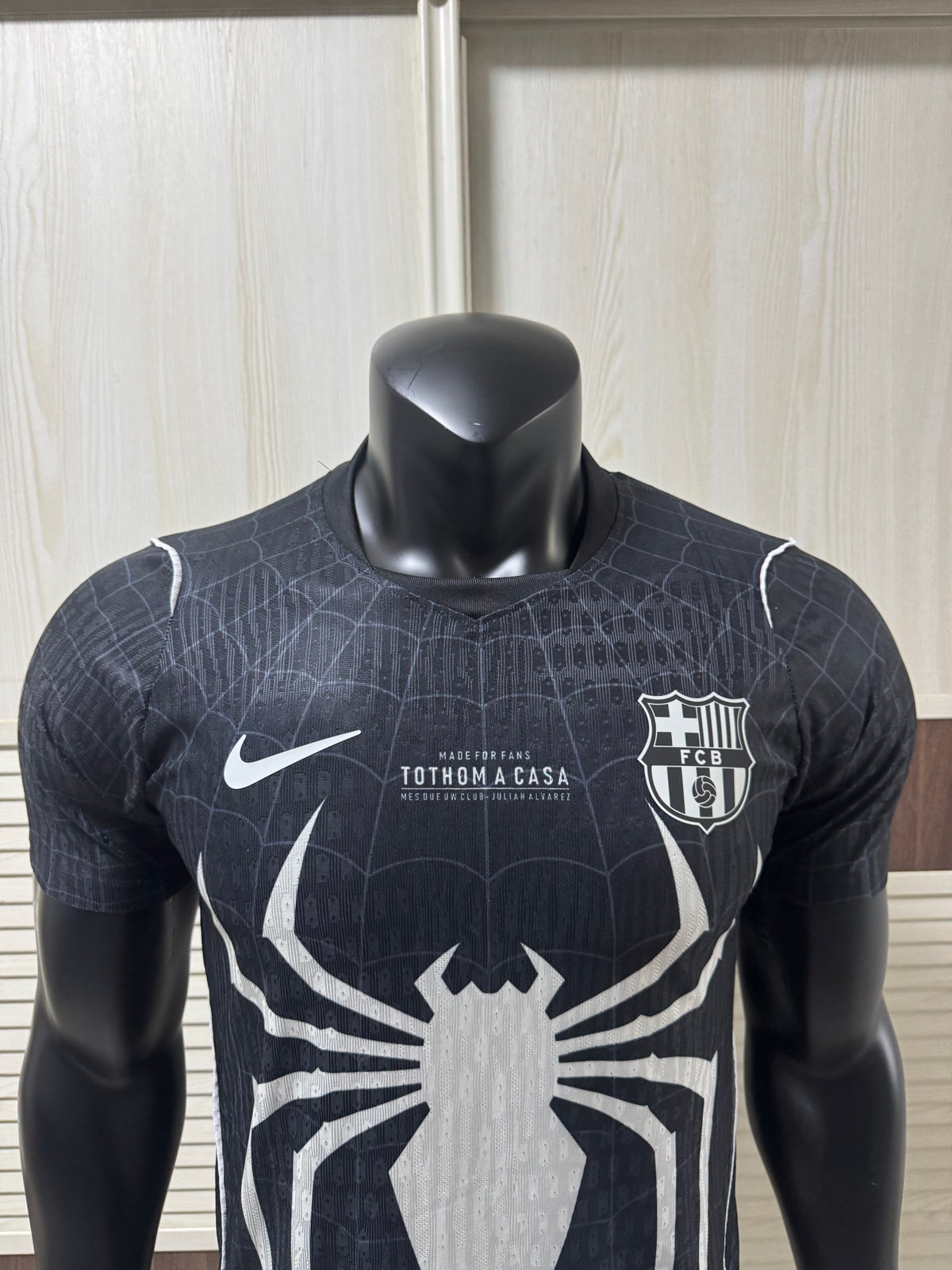 Barcelona X Spider Man Away Jersey Player Version