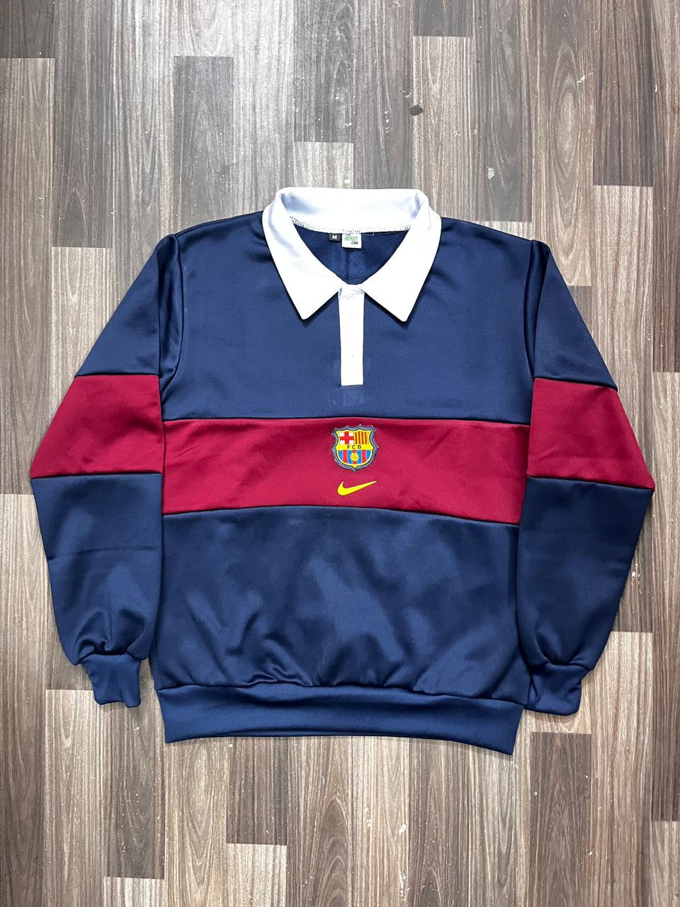 Special Home Barcelona Embroidery Sweatshirt - New Version
