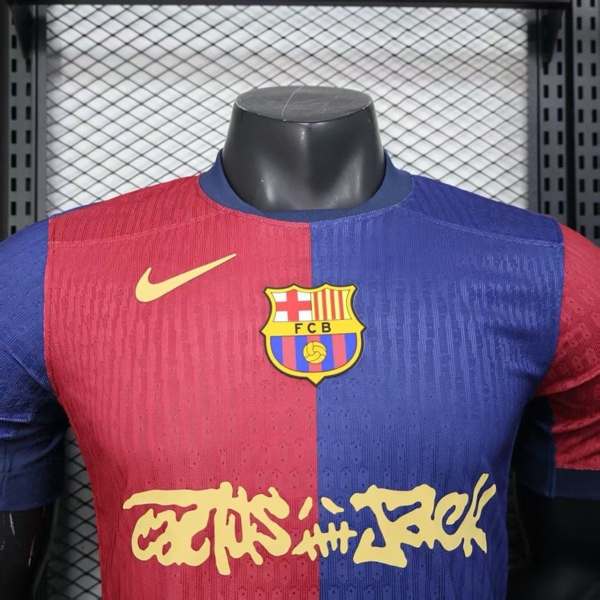 Barcelona X Travis Scott Home Jersey Player Version