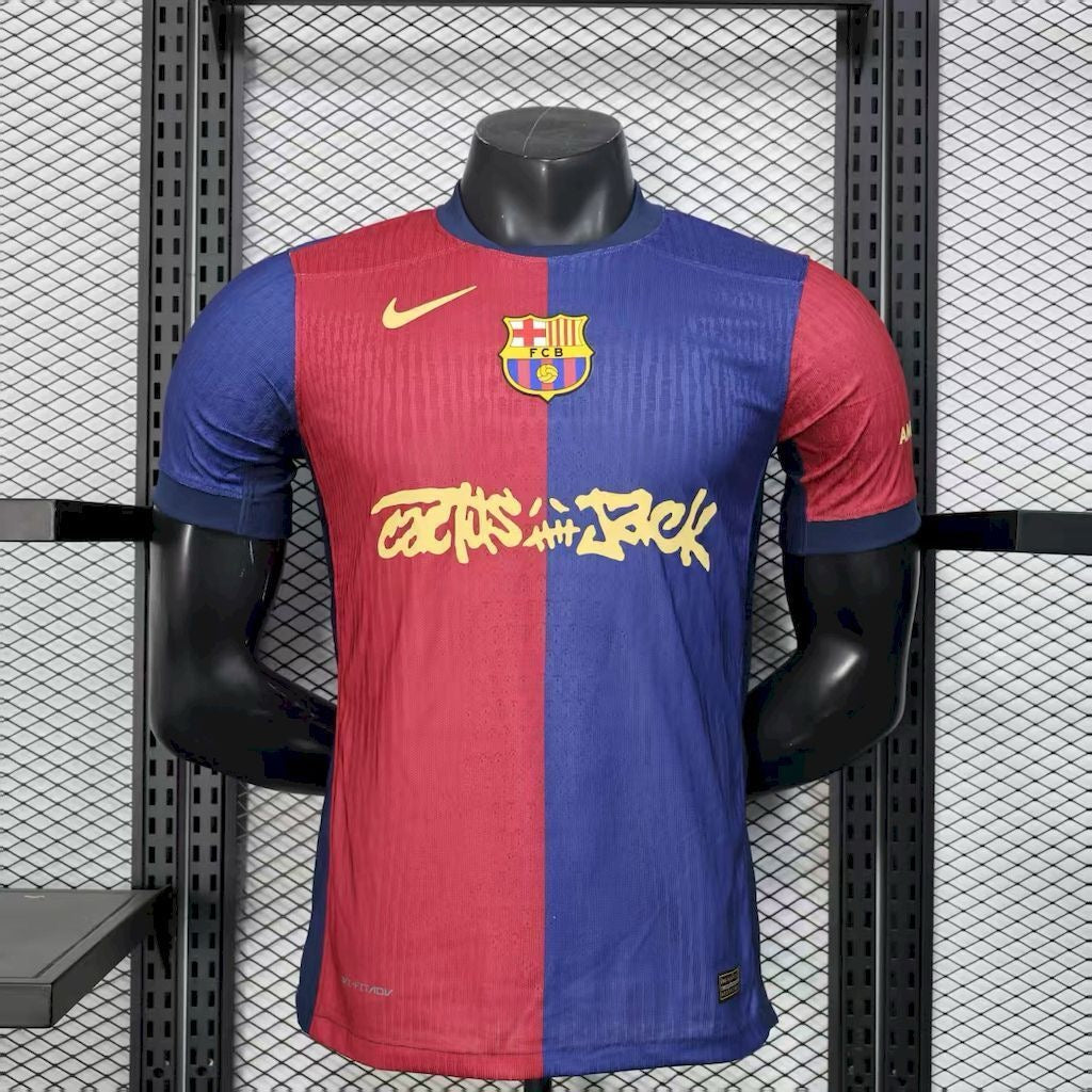 Barcelona X Travis Scott Home Jersey Player Version