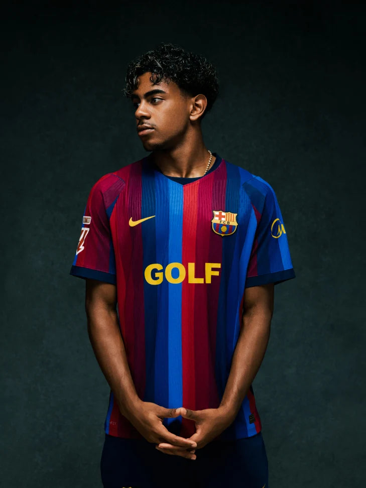 FC Barcelona 2026/27 Home GOLF EDITION Jersey Player Version