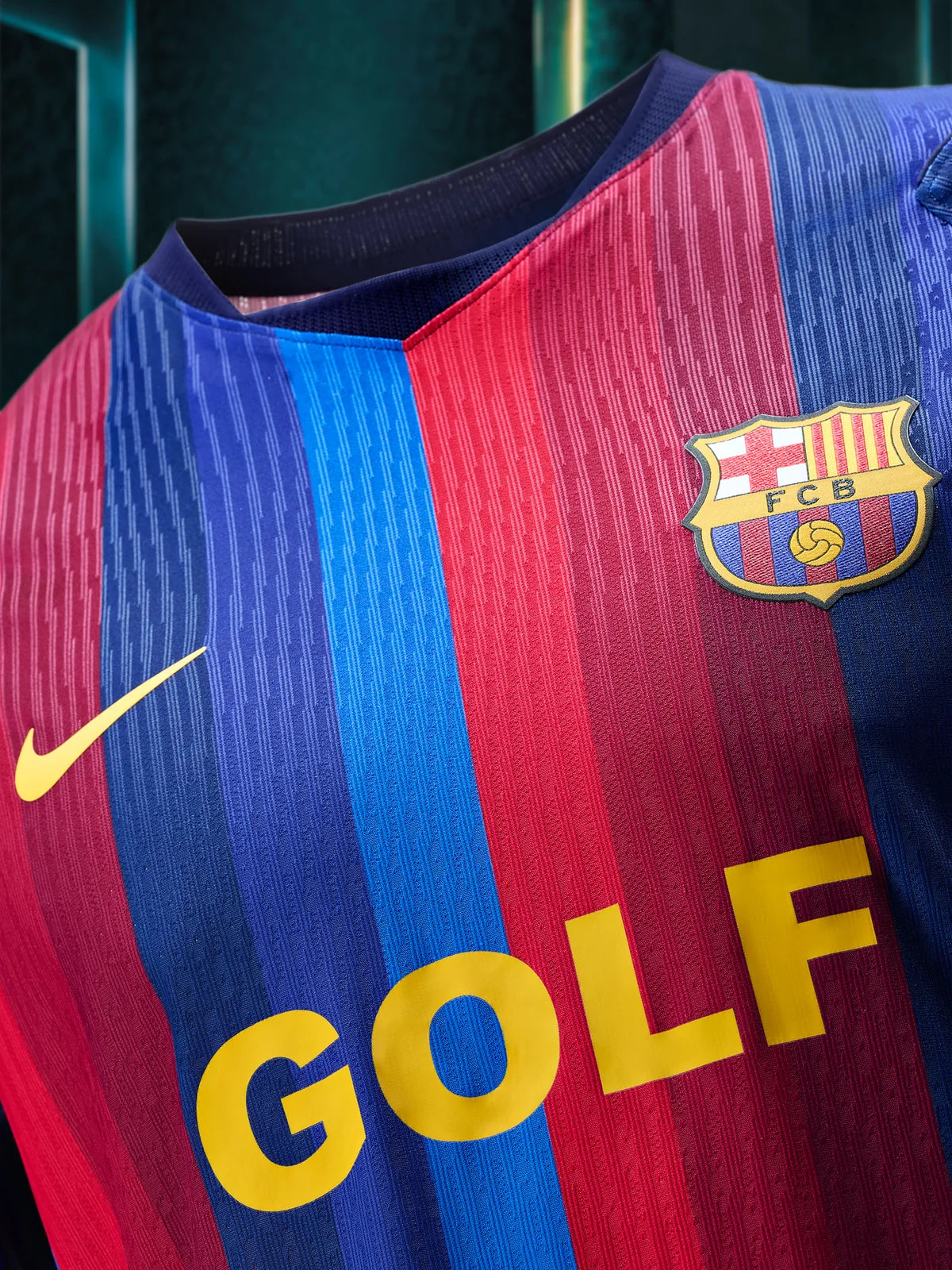 FC Barcelona 2026/27 Home GOLF EDITION Jersey Player Version
