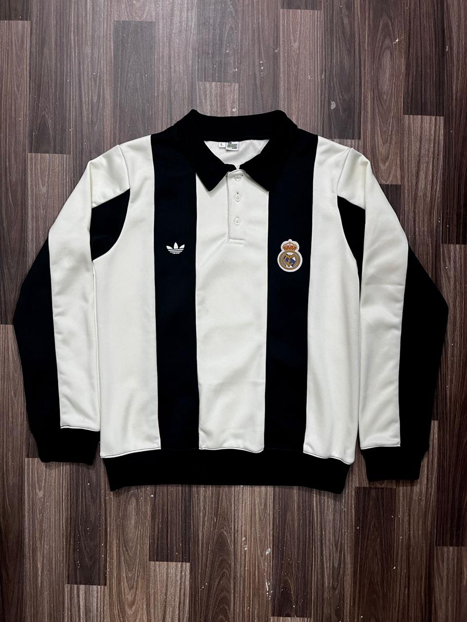 Real Madrid Embroidery Sweatshirt - Polo