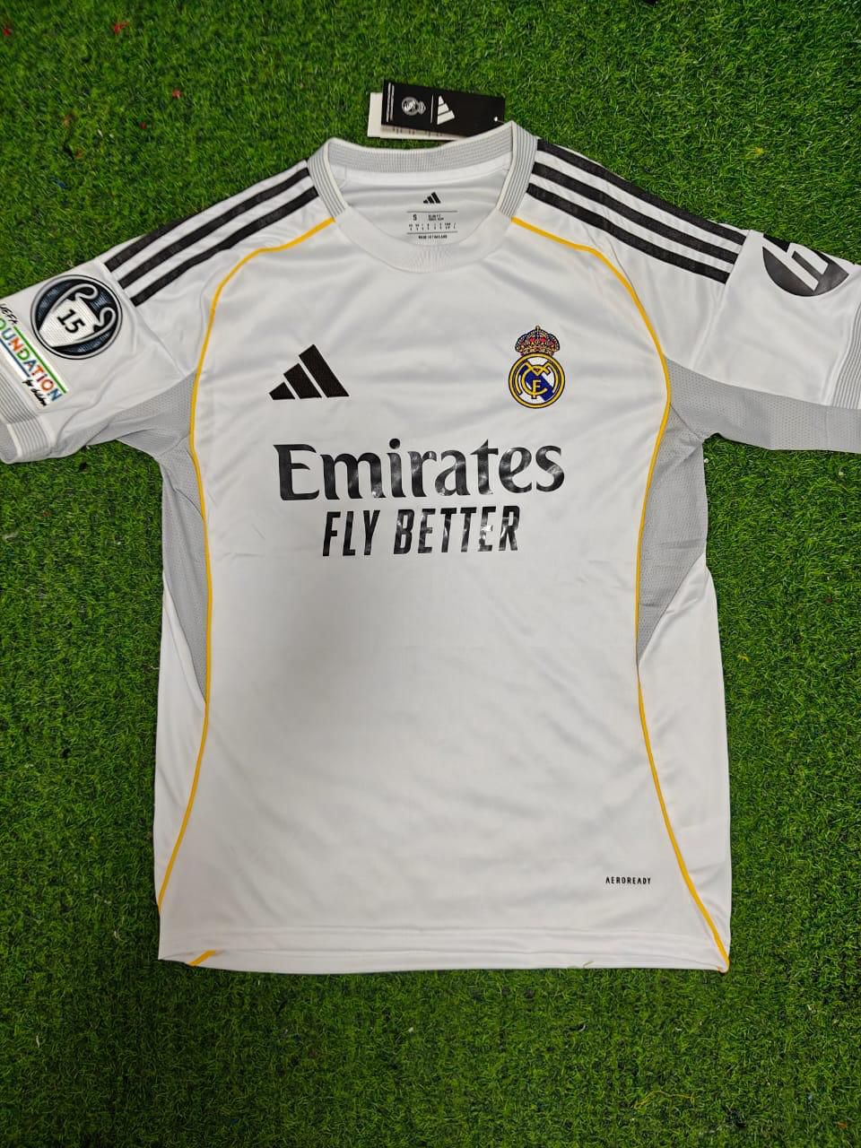 Real Madrid 2025-26 Home Jersey