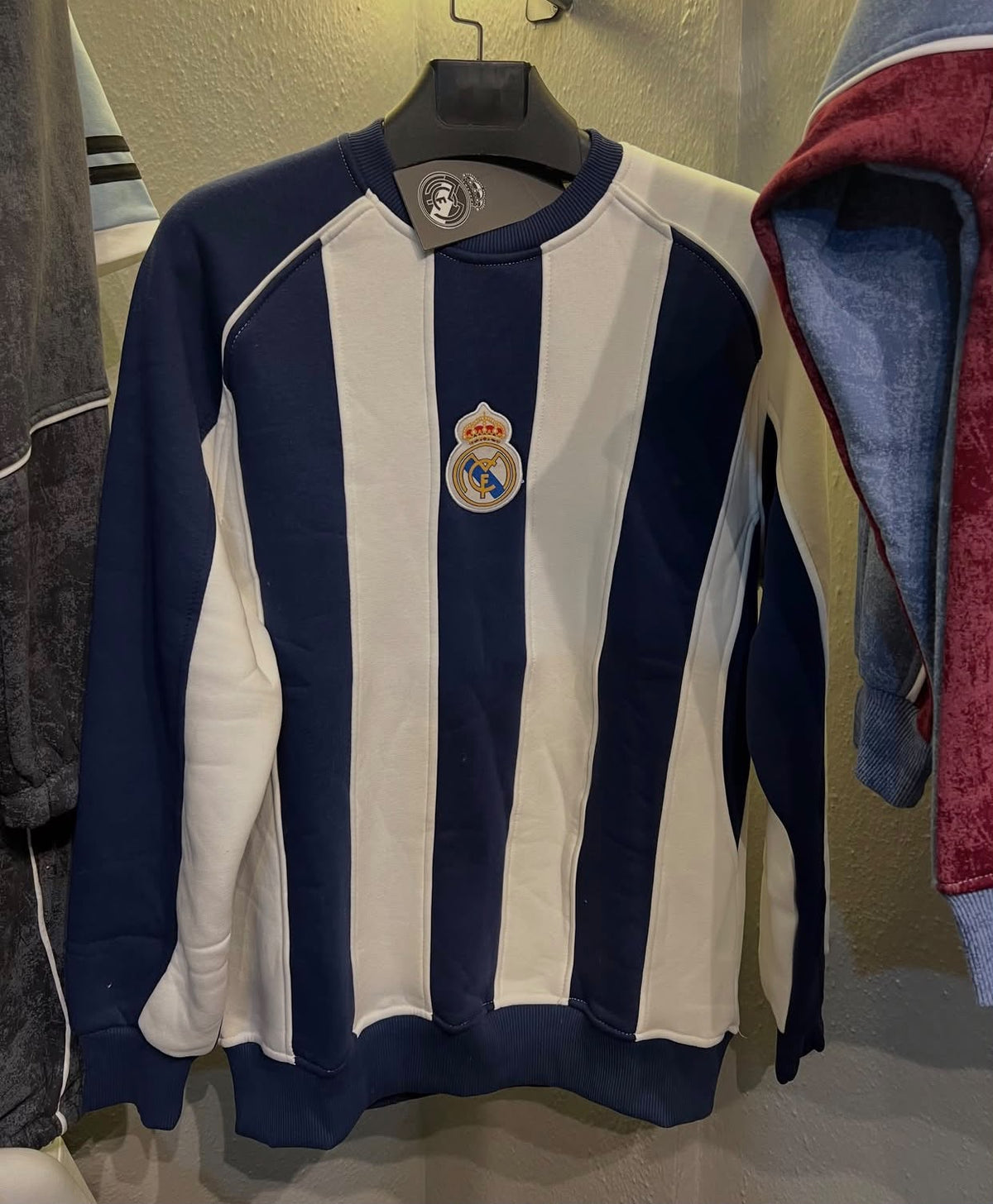 Real Madrid Embroidery Sweatshirt - COMING SOONN