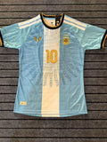 Messi 10 Argentina Farewell Last Match Player Version Jersey